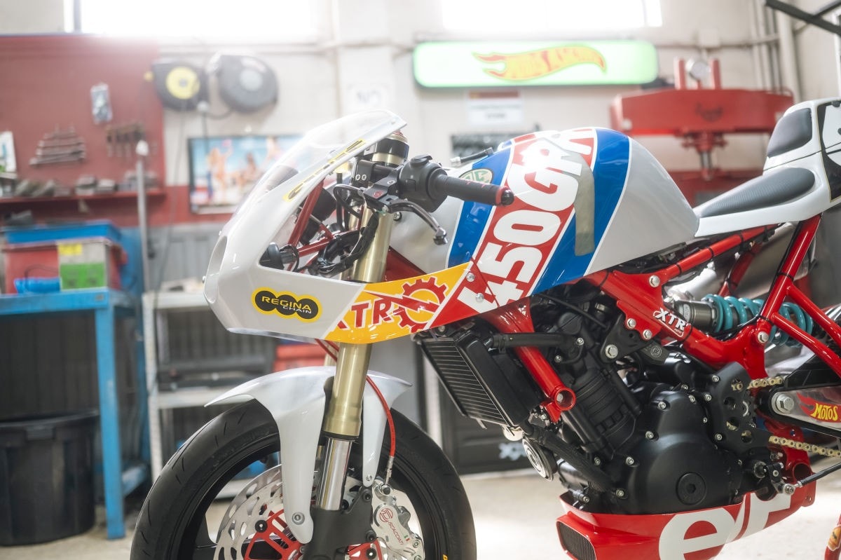 La riconoscete? E' una Royal Enfield Guerrilla 450!